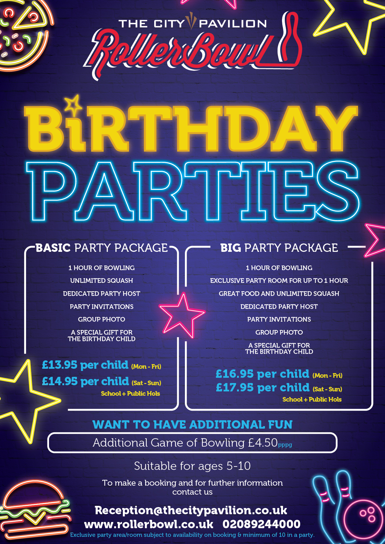 Party Packages